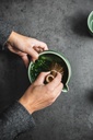 Origami matcha bowl