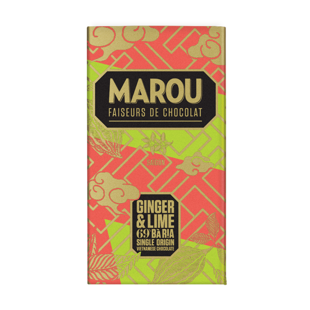 MAROU - Gingembre citron vert -  Ba Ria 69% Ginger & lime