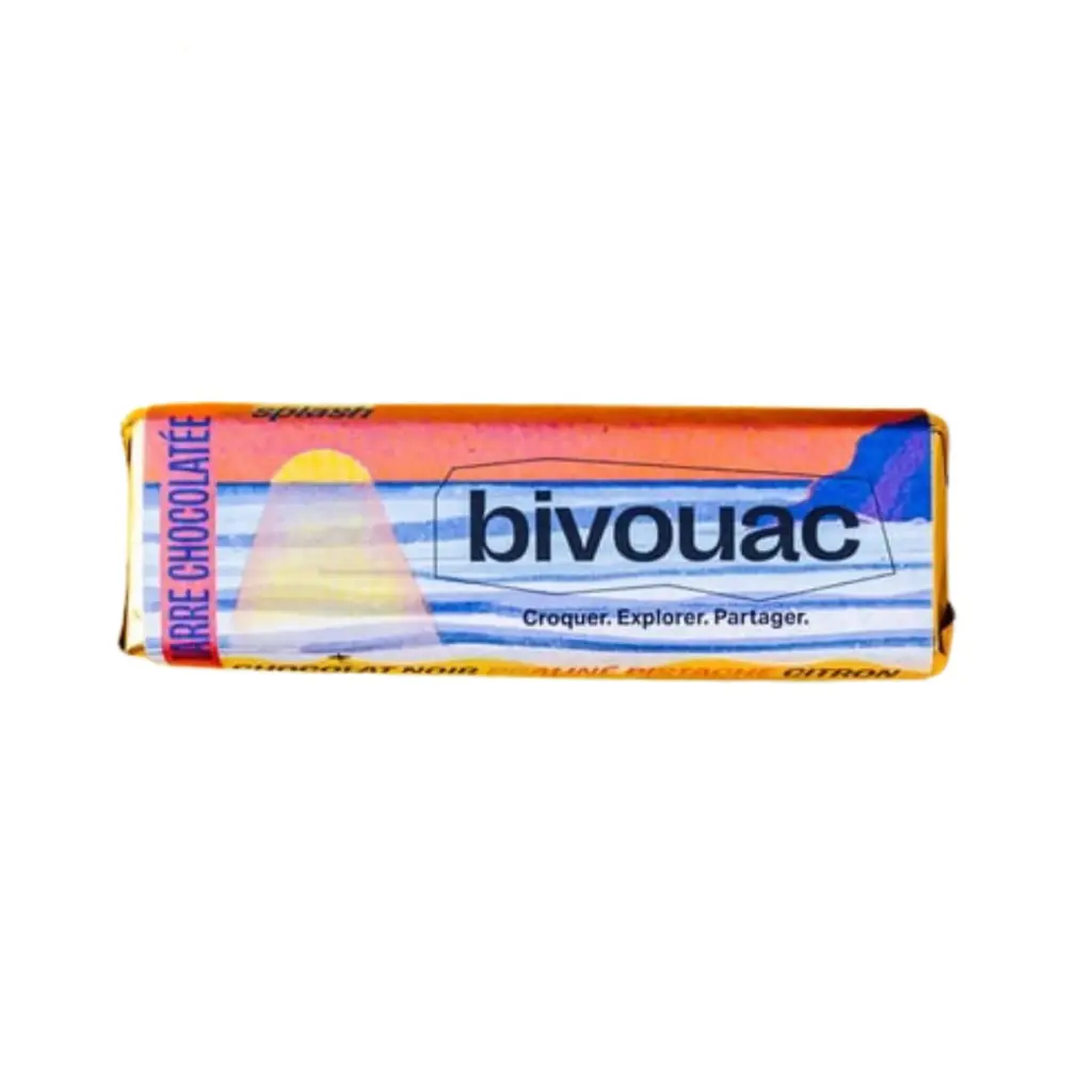 BIVOUAC - Splash - Praliné pistache et citron 70%