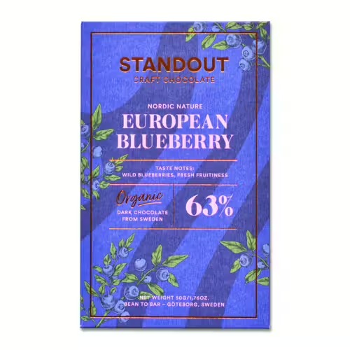 STANDOUT CHOCOLATE - Myrtille 63%